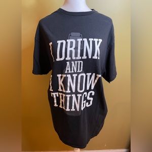 Spencer’s “I Drink And I Know Things “ - L